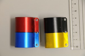 （写真）ACRAFTリングの2色連結カラーリング