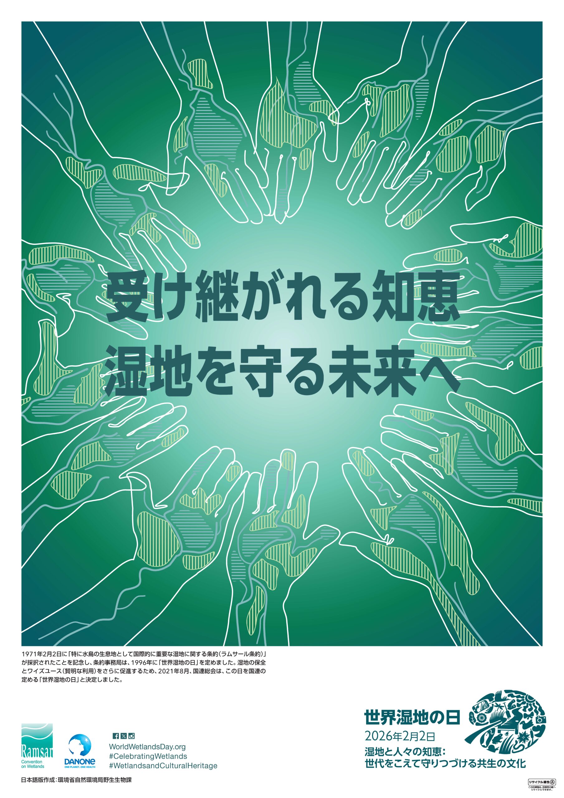 「世界湿地の日」パネル展